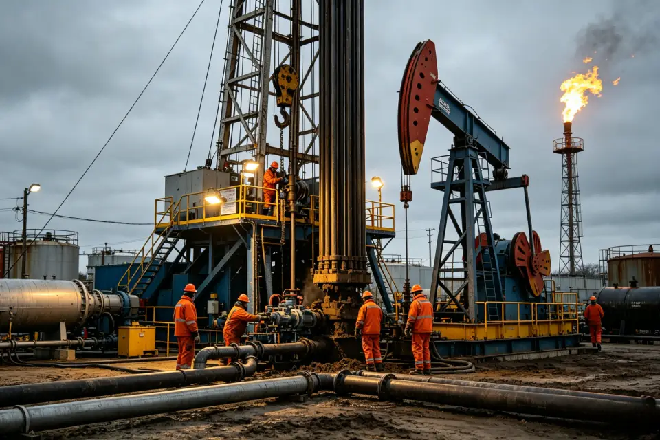 Oil Fields And Drilling